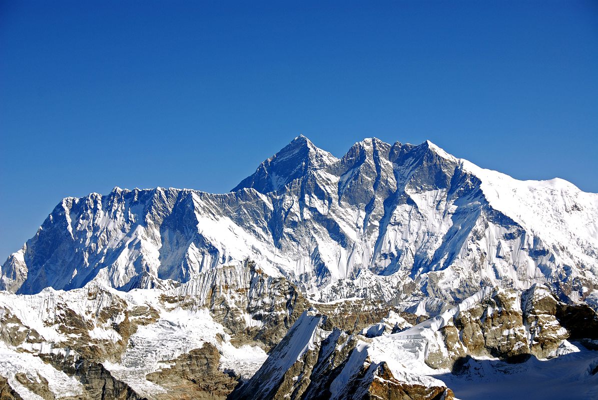 13 12 Nuptse, Everest, Lhotse, Lhotse Middle, Lhotse Shar, Peak 38 From Mera Peak Eastern Summit